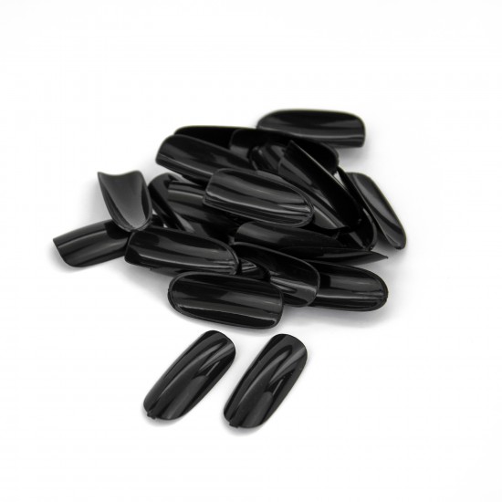 Design Tips Oval BLACK (28pcs) *DIS*