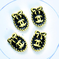 3D Chanel Gold Ribbon (5) 