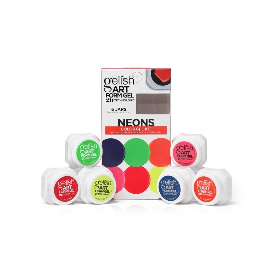 Neons Color Gel Kit Art Forms