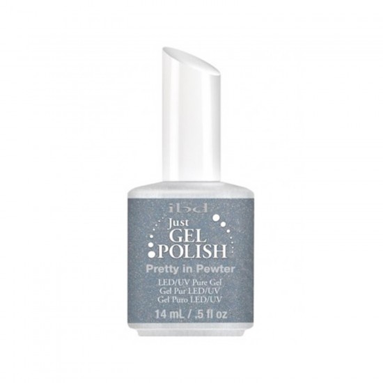 Just Gel Polish PRETTY IN PEWTER 14ml