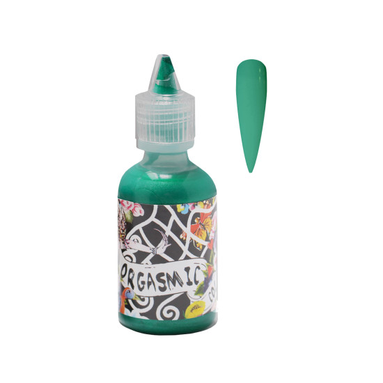  Orgasmic Color Paint METALLIC GREEN 30ml