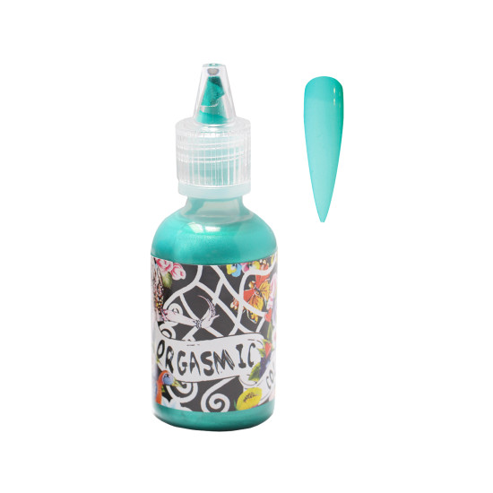 Orgasmic Color Paint METALLIC TURQUOISE 30ml,